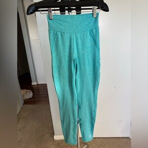 Teal Bombshell Leggings - M